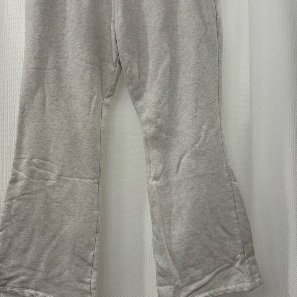 Light Grey flared sweatpants